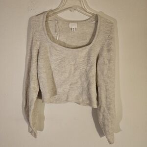 H & M Square Neck Sweater